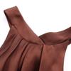 Spring 2025 Women's Elegant Slim Backless Silk Satin Halter Dress