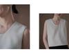 Pre-sale Elegant First Gen Textured U-neck Loose Vest