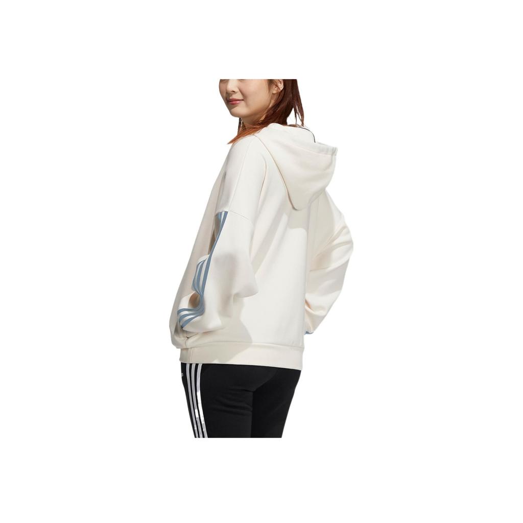 Adidas Neo Ard Hoodie With Letter Embroidery Women Hoodie Off-White HG1614