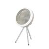WOPOW Rechargeable Camping Tripod Fan with LED Light