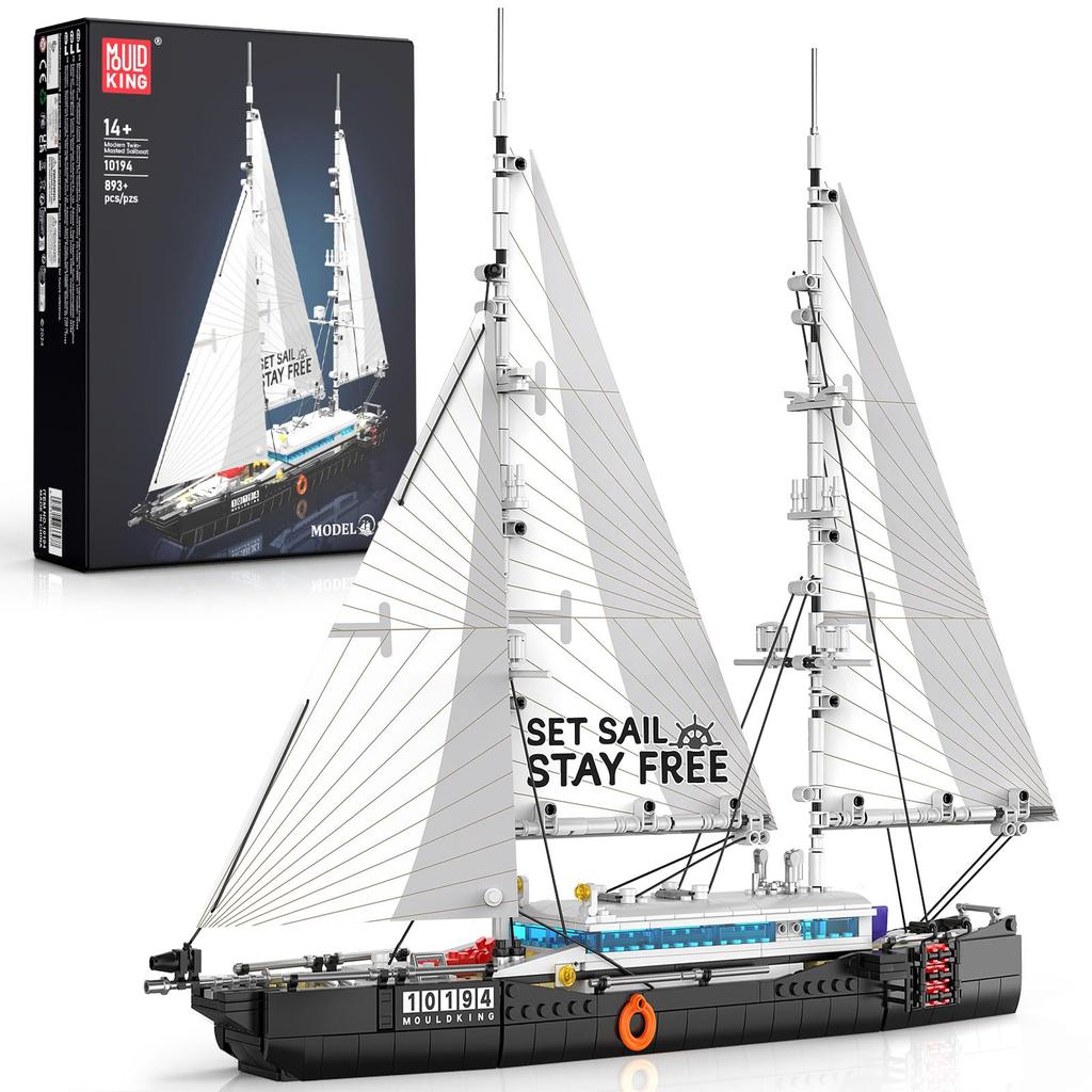First-Class Ship Premium-Quality Assembly Superior-Grade Toy Giftcreativity High-Standard Big Superior-Grade Sailing-Watercraft Assembly-Set