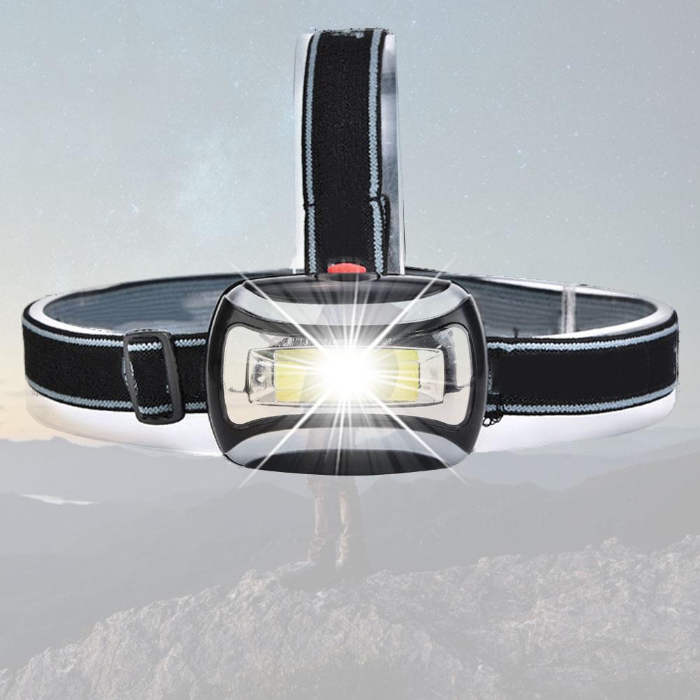 3W 800LM Mini Headlight High Bright Headlamp Long Range for Outdoor Activities Emergencyblack