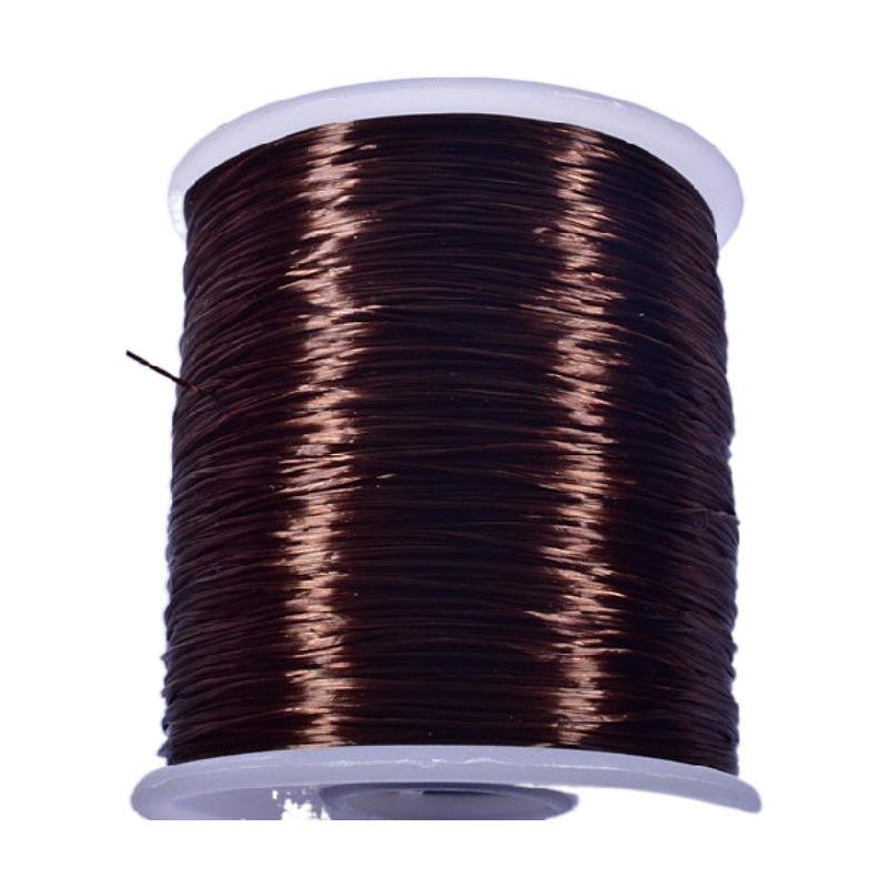 Round Transparent Fish Silk Elastic Line, Colored Crystal Line Diy Beaded Elastic Rope Jewelry Accessories 100 Meters