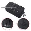 Multifunctional Tactical MOLLE Outdoor Storage Handbag with Zippered Pouch