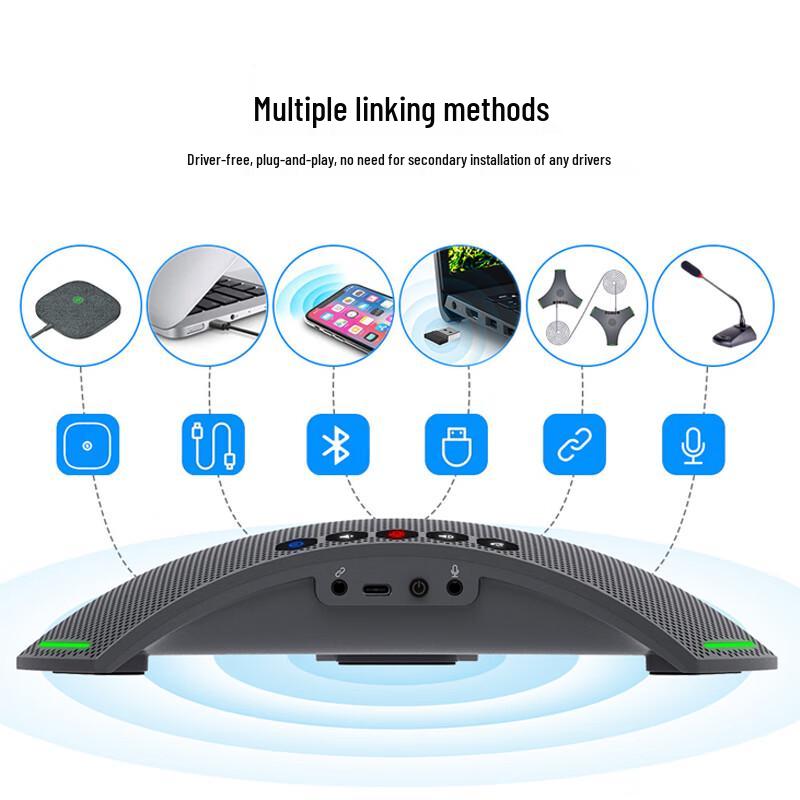 Shenghua Shitong SH-M04S Omnidirectional USB Bluetooth Conference Microphone (CN version)