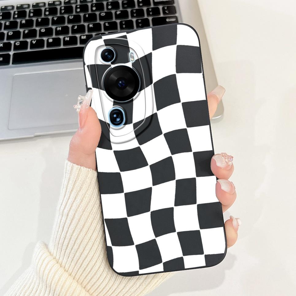 Cover For Huawei P60 Pro P60Art Case TPU 2024 Fashion Luxury Soft Silicone Phone Case For Huawei P60 Camera Protection Bumper