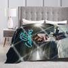 Off Campus Hannah and Garrett  Knitted Blankets  Flannel Throw Blanket Summer Air Conditioning Decoration Soft Warm Bedsprea,