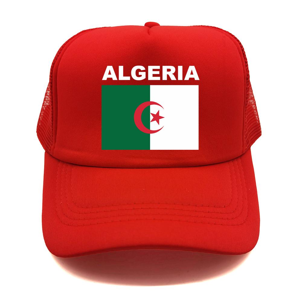 Cool Algeria Trucker Șapcă unisex Algeria Flag Pălărie Șapcă de baseball Șapci unisex plasă plasă