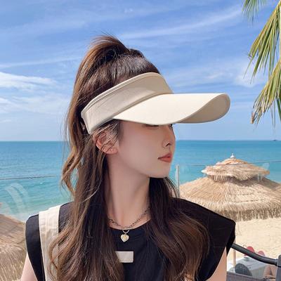 Adjustables Baseball Cap Without Top,Sport Sun Visor Hats,Breathable Comfortable Fit Sports Hat,Sunscreen Cap For Running Tennis