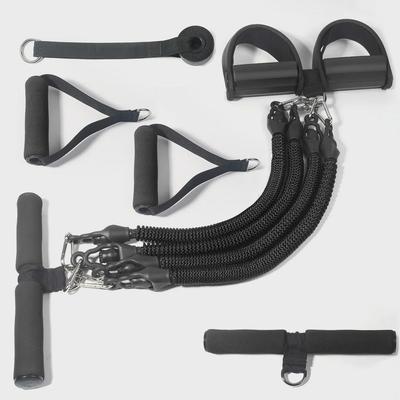 Multifunctional Latex Four-Tube Pedal Pull Rope Set