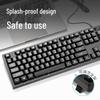 Deli 2168ES Wired Silent Slim Keyboard
