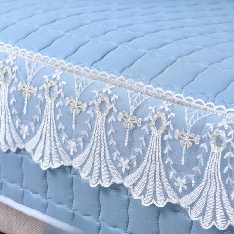 Solid Color Simple Fabric Sofa Cushion Home Decoration Anti Slip Sofa Pad 1/2/3/4/ Seater & L Shape Couch Pad Sofa Cover Towel