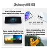 Samsung Galaxy A55 Smartphone 128 Go 5G Bleu Nuit
