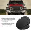 Black ABS Fuel Tank Cap Cover Fits for Jeep Wrangler JK 2007 2017 Car Accessory