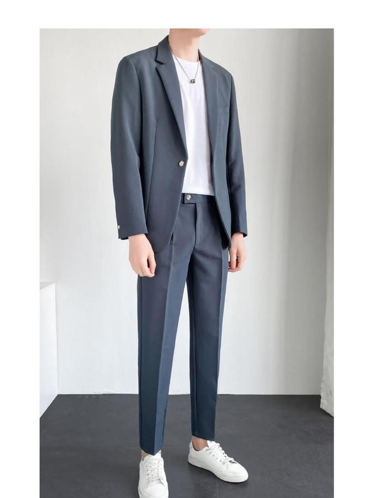 Men's Korean Style Business Casual and Groomsmen Suits for Spring/Autumn