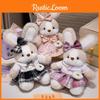 Flower Skirt Rabbit Plush Toy Wear Dress Bunny Doll Kid Birthday Gift Decoration