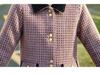 Elegant Women's Plaid Lapel Jacket - Stylish Spring 2026 Edition for Mature Women