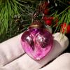 25 Piece Retro Multicolor Distress Glass Vintage Christmas Ornaments Mini Bulk Decorative Ornaments Xmas Balls for Halloween, Christmas Tree