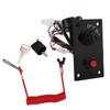 Marine Outboard Engine Ignition Switch Panel Single Key Vertical 37100‑96j24 Replacement for Suzuki