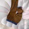 Fleece Thickened Narrow Straight-leg Jeans Women's Winter M High-waisted and Thin Versatile Wide-leg Pants