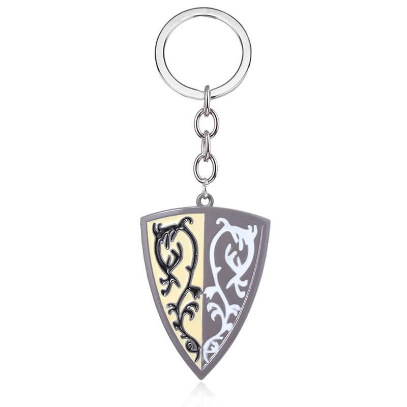 Dark Souls Shield Keychain Metal Collectible Gift For Gamers And Fans