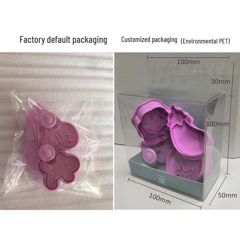 3D Cartoon Keksform Set - Feder-Ausstecher für Weihnachten, Halloween & Ostern