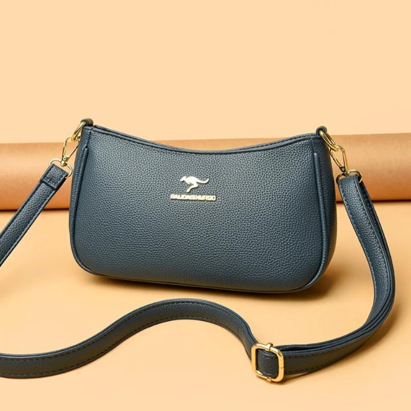 Women's Retro Shoulder Bag, Simple Crossbody Bag, Solid Color Shoulder Bag Suitable for Daily Use, Commuting, and Shopping