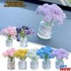Small Fresh Mini Simulated Vase Car Air Outlet Aromatherapy Clip Car Interior Decoration Accessories