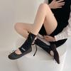 Spring and Summer Thin Socks Women's Ballet Style Calf Pile Pile Foot Socks Japanese Ins All-match Leggings