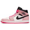 Air 1 Mid SE Crimson Tint Unisex Sneakers Pink Black-Sail-Hyper-Pink 852542-801