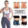 Sauna Vest For Women Weight Loss Top Sweat Sportwear Slimming Top Fitnes Body Shaper Fat Burning Workout Sport Gym Waist Support