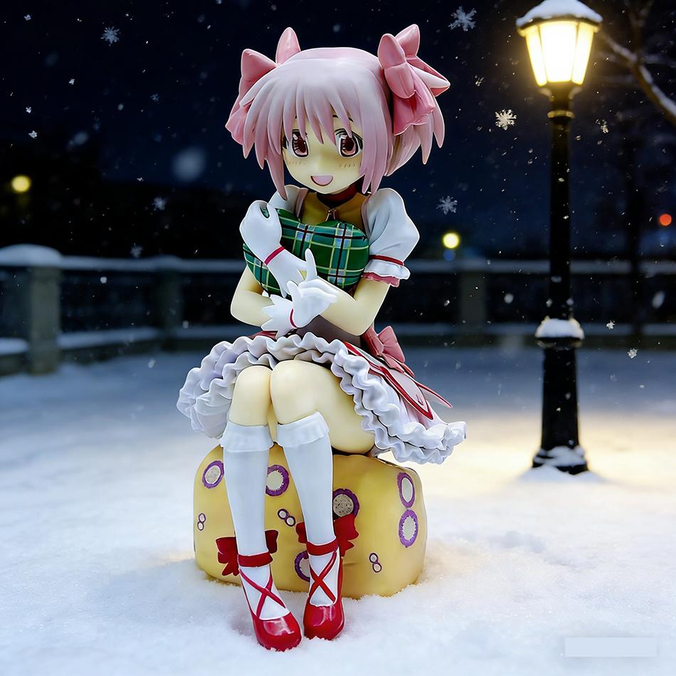Gifts Puella Magi Madoka Magica Kaname Madoka Anime Character Models Figurines Desktop Ornaments Exquisite Toy Collection Otaku