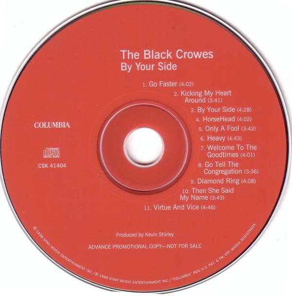 

CD BLACK CROWES - By Your Side CSK41404PROMO Columbia 1999 US Rock Used