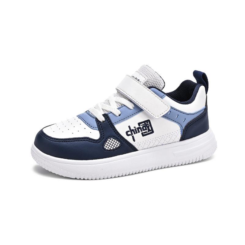 Grundschüler Boardschuhe Koreanische Version Trendschuhe Teenager Jungen Freizeitschuhe Bequemer Klettverschluss Mädchen Sportschuhe Skateboard-Schuhe