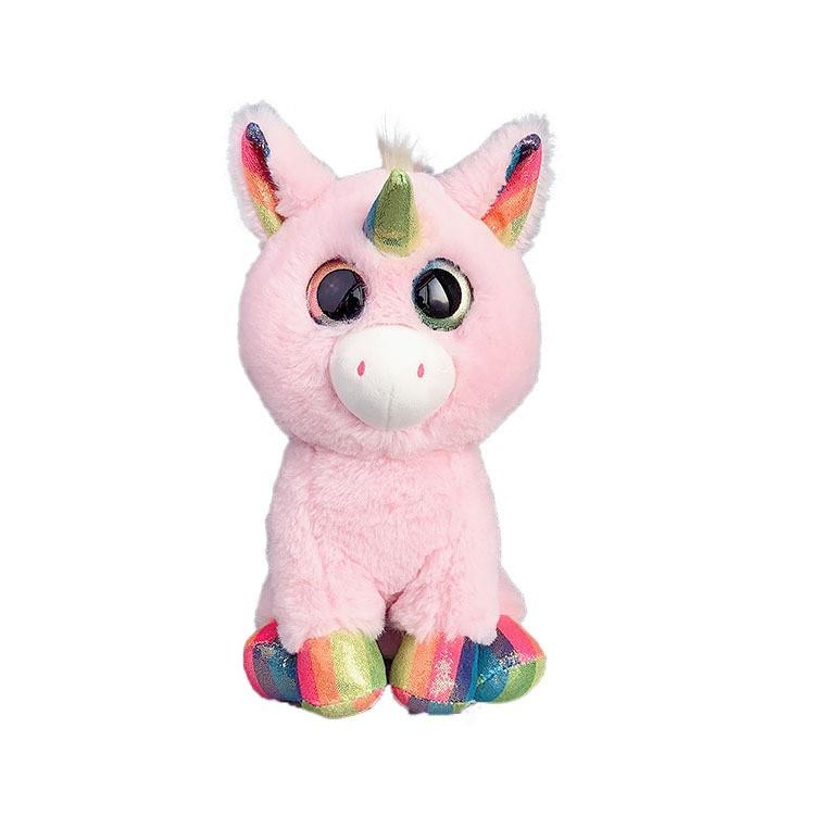 Unicorn Plush Toy Doll, Cartoon Stuffed Animal Soft Plush Unicorn, Cute Soothing Rag Doll Birthday Gift for Girls