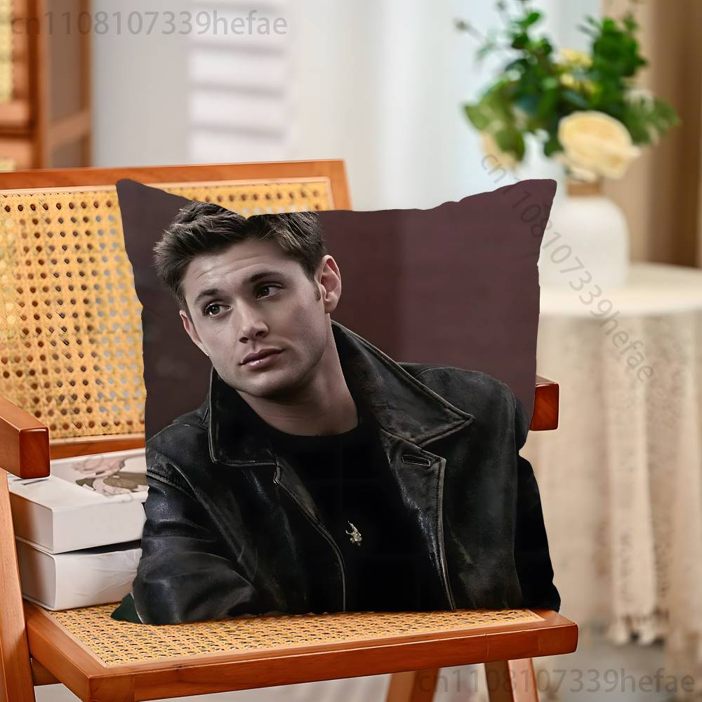 JJensen Ackles DDean Winchester Throw Pillow Case For 45x45cm55x55cm30x30cm For Home Bedroom Decoration And Protector