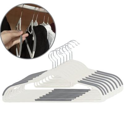 10/20 SZTUK Wieszaki do ubrań Gospodarstwo domowe Wysokiej jakości Antypoślizgowe Akademik Sypialnia Specjalne Przechowywanie Wieszanie ubrań Bez śladu