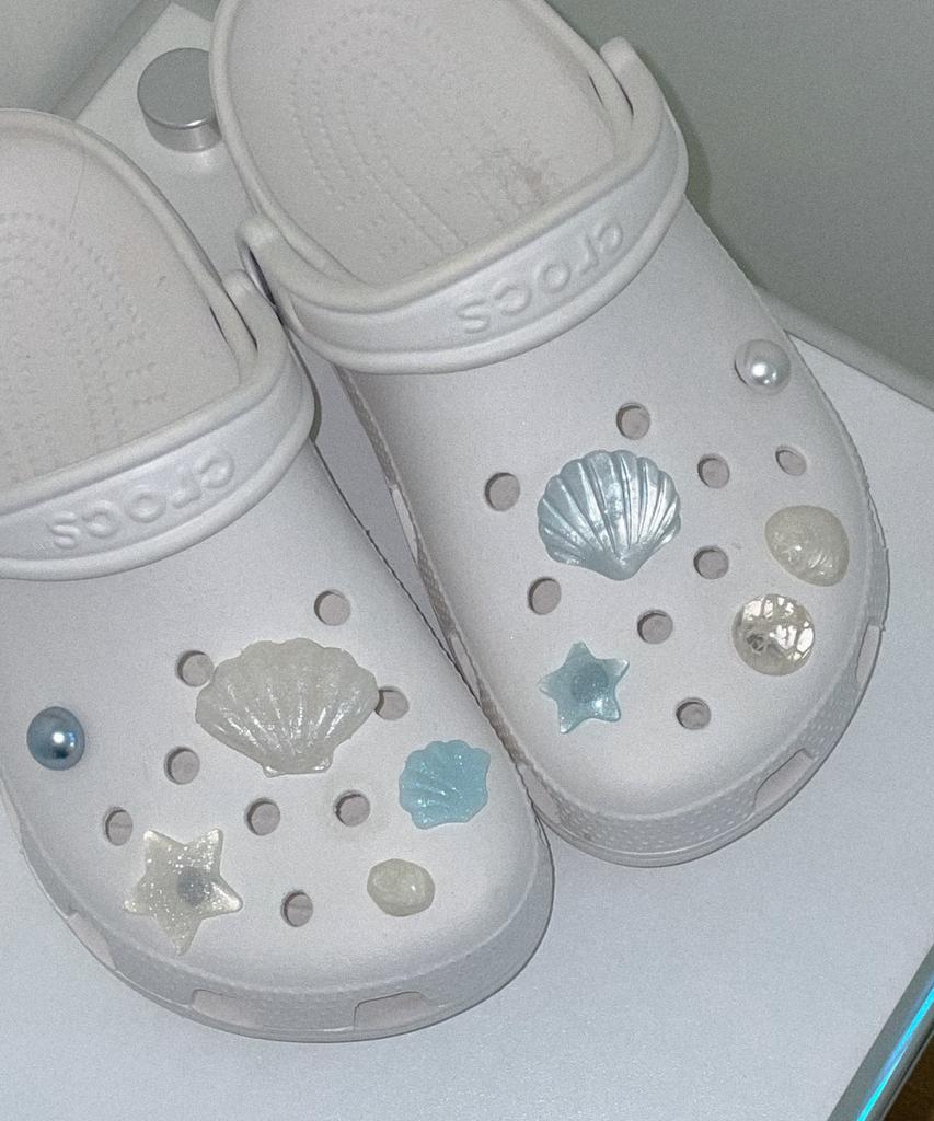 ELLE BELLE A Sea Shell Ver. Resin Shoe Charm Set