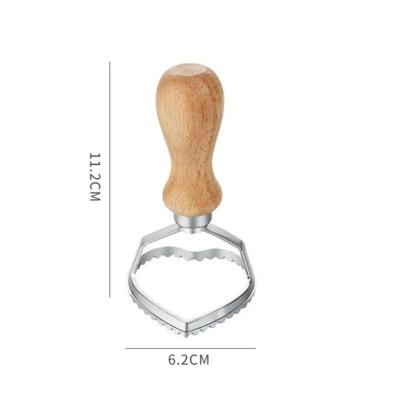 Pastry Press Mold Ravioli Cutter Dumpling Lace Embossing Device Ravioli Maker Mold Ravioli Stamp Cookie Mold Kitchen Baking Tool