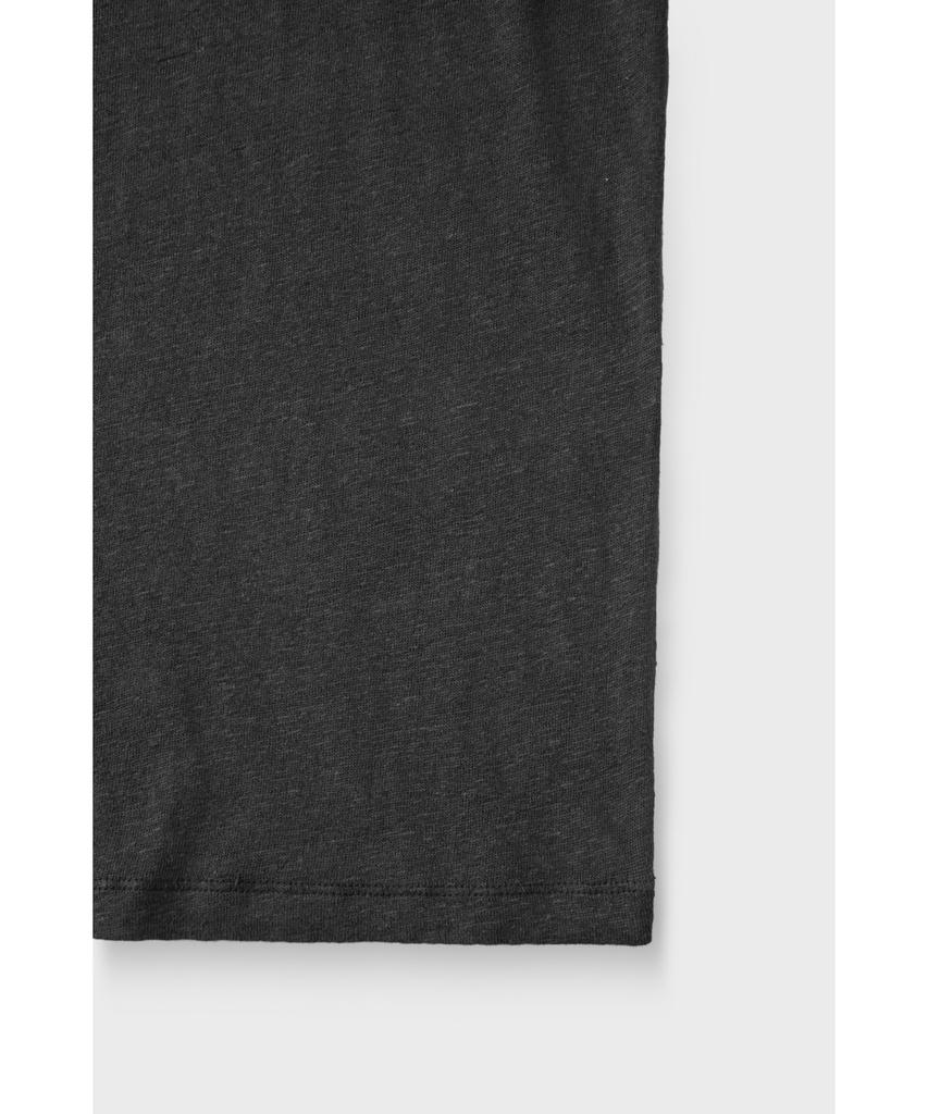 IROWOMEN Selhy Linen V-Neck Long Sleeve T-Shirt Iotas26102Bkx