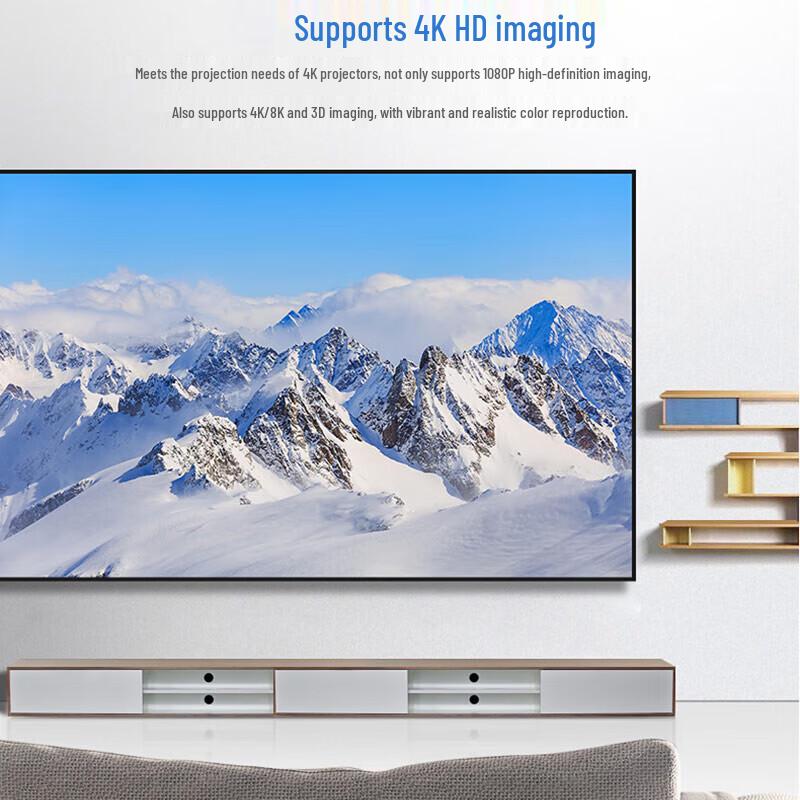 Jingke G-W100 Borderless HD Soft Frame Projector Screen