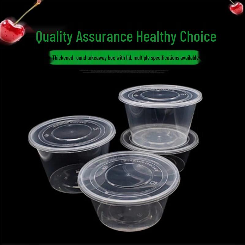 XLBZ Disposable Round Food Containers