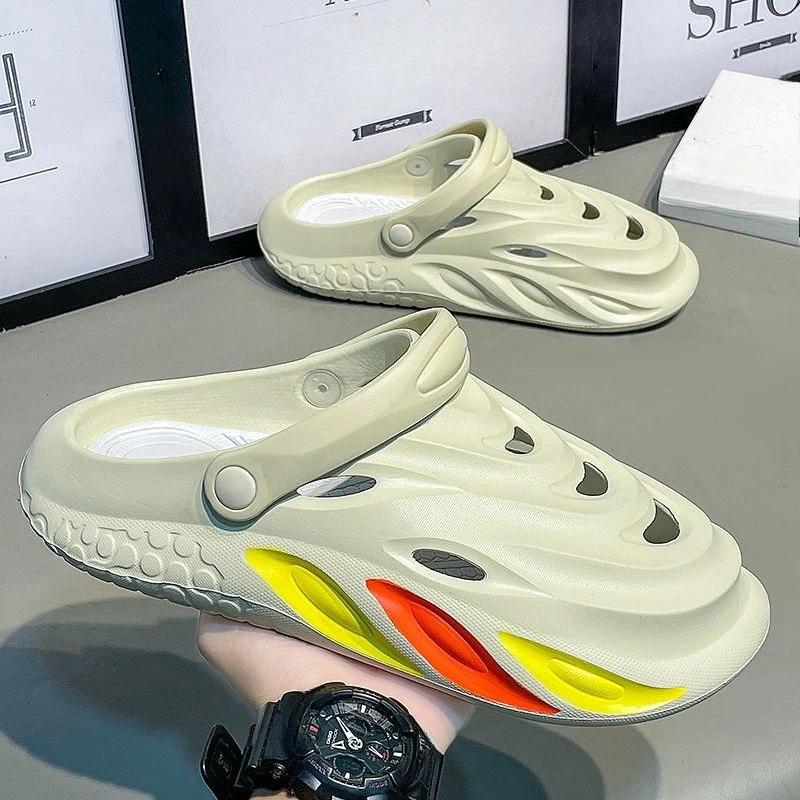 Beach Men's Sandal Stylish Eva Original Casual Luxury Designer 2025 Styles Buy Outdoor On Offer Cheap Liquidation 39 H Male Shoe