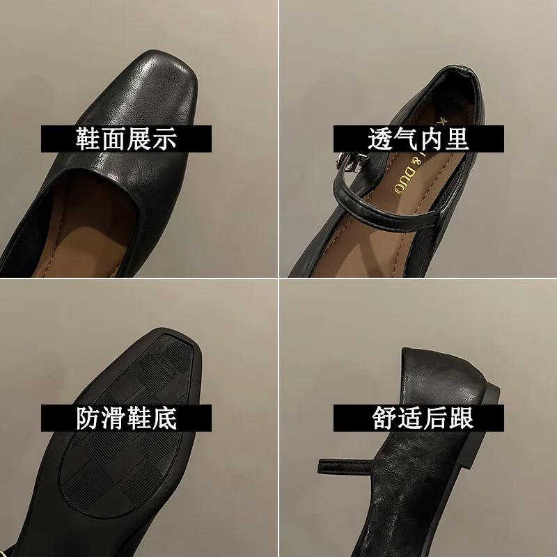 Fashion Print Women Loafers Flats Fashion Shallow Shoes 2025 Spring Ladies Elegant Soft Sole Mary Jane Shoes