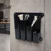 Wall Mounted Storage Rack Cable Tie Organizer Rack, with Four Compartments, Home DIY Solution System, Management in Garages And Workshops Commercial