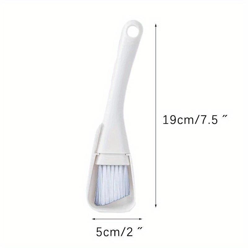 1pc Window Groove Cleaning Brush Dustpan 2 In 1 Household Cleaning Tools Windows Slot Cleaner for Door Floor Keyboard Brush