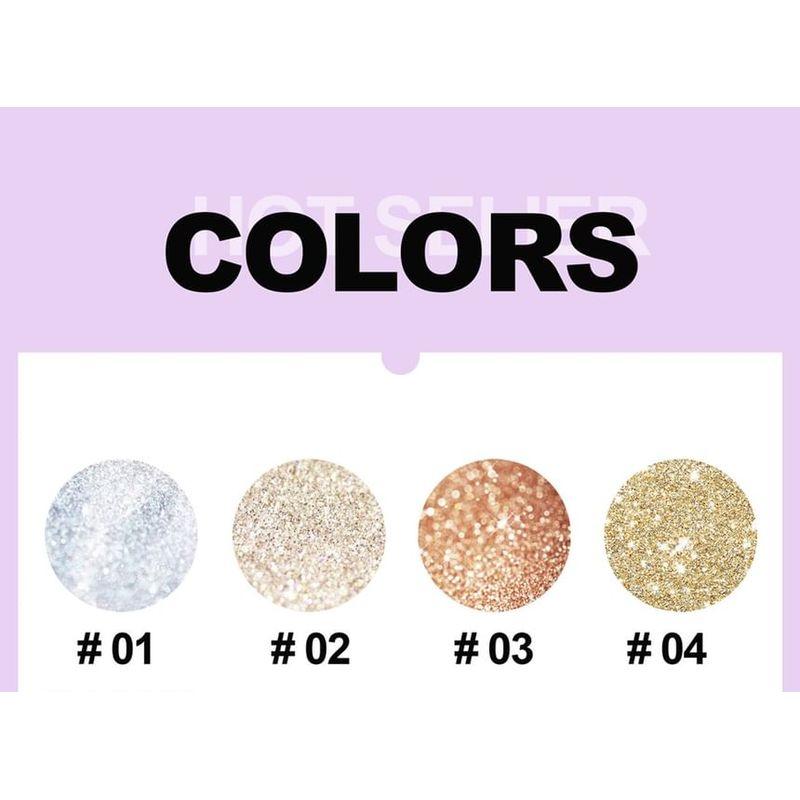 HANDAIYAN - Shimmer Liquid Eyeshadow - 12 Colors
