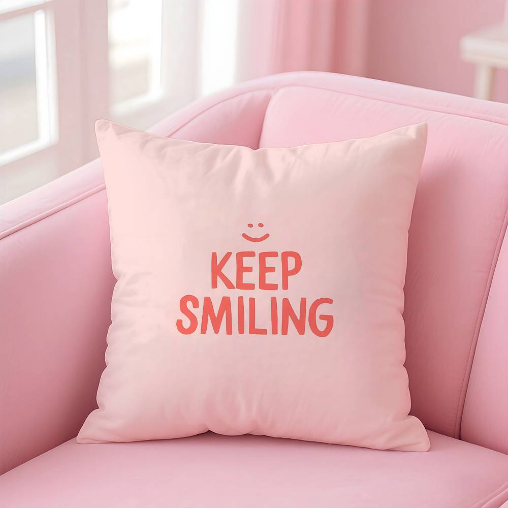 Cartoon Rainbow Sun Pillow Case Pattern Printed Pillowcase For Living Room Sofa Cushion Cover & Bedroom Decor