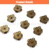 20Sets/Lot 10Mm-18Mm Metal Wallet Buttons Magnet Buckle Snap Fasteners Bags Sewing Garment Accessories Materials Buckle With Box