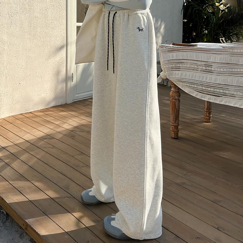 

Wide-Leg Pants for Girls: Spring & Autumn Style for Teens & Big Kids - Loose, Slimming Sports Fit for Junior High & High School Students XXL